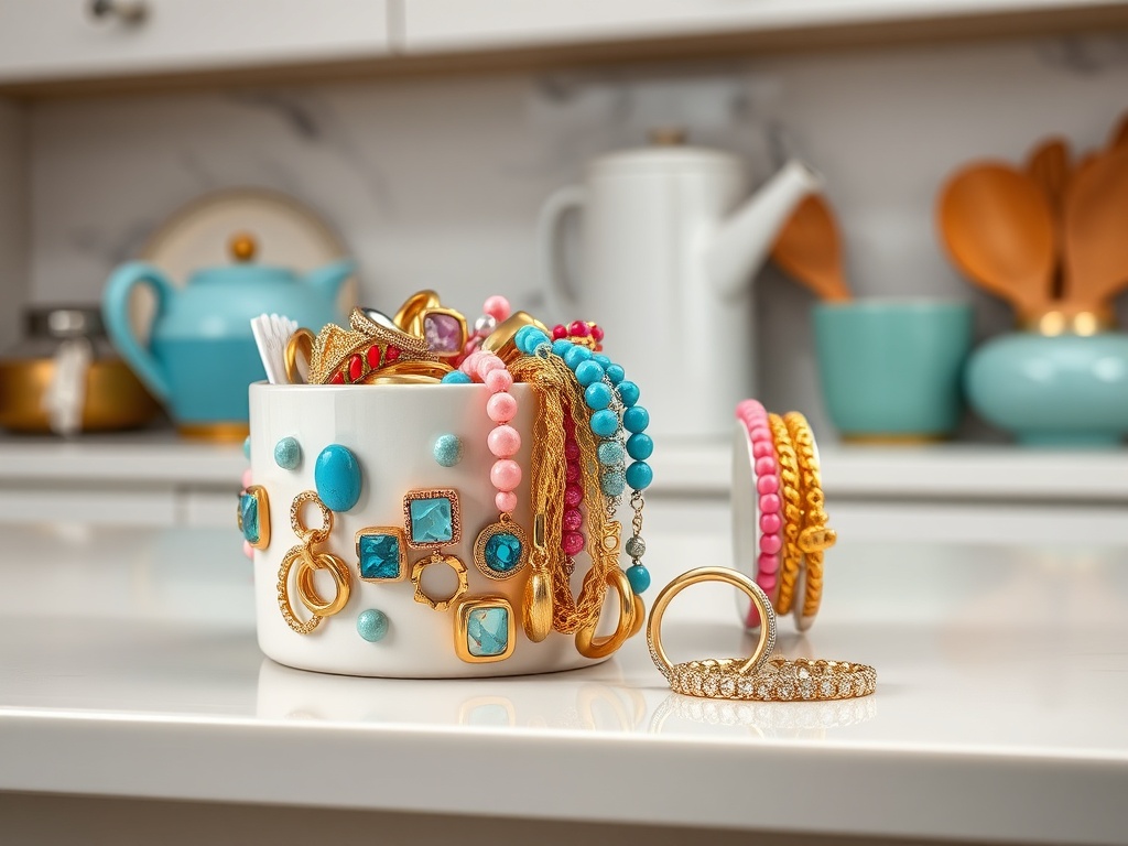 demunte.ro | Cum să îți organizezi bijuteriile cu containere din bucătărie